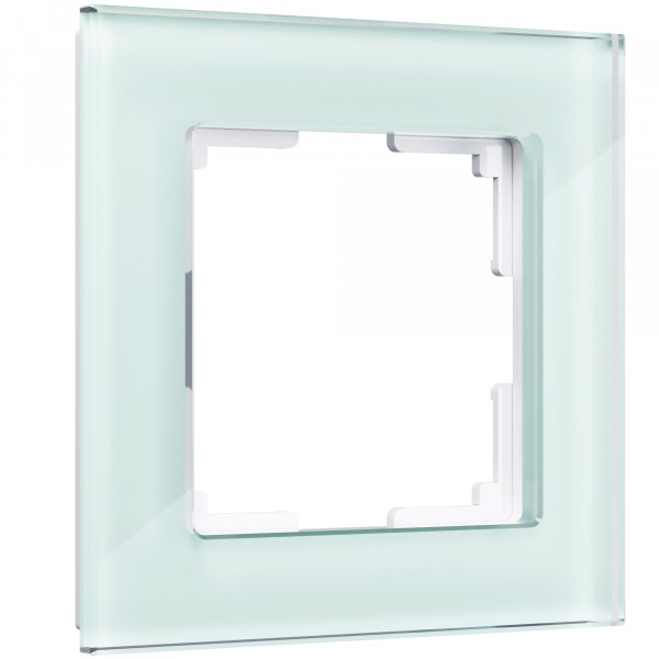 Рамка на 1 пост Werkel WL01-Frame-01 Favorit (натуральное стекло) - купить в Барнауле