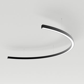 Светильник SP-LINE-HANG-ARC-C3535-D1500-61W Day4000 (BLACK, 230V) (Arlight, Металл) с гарантией 