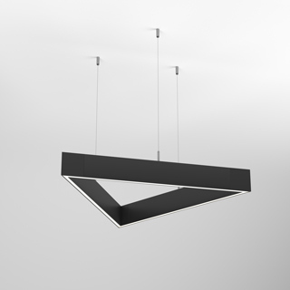 Светильник ALT-LINEAIR-TRIANGLE-FLAT-UPDOWN-DIM-785-85W Warm3000 (BK, 100 deg, 230V) (Arlight, IP20 Металл, 3 года) с гарантией 