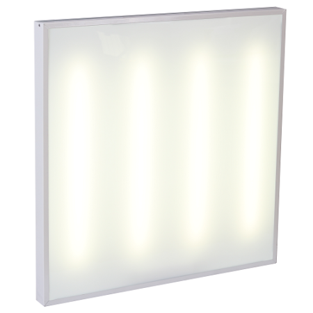 Офисный светодиодный светильник INTEKS Eco 36Вт призма IP20 со встроенным датчиком движения с гарантией 2 года