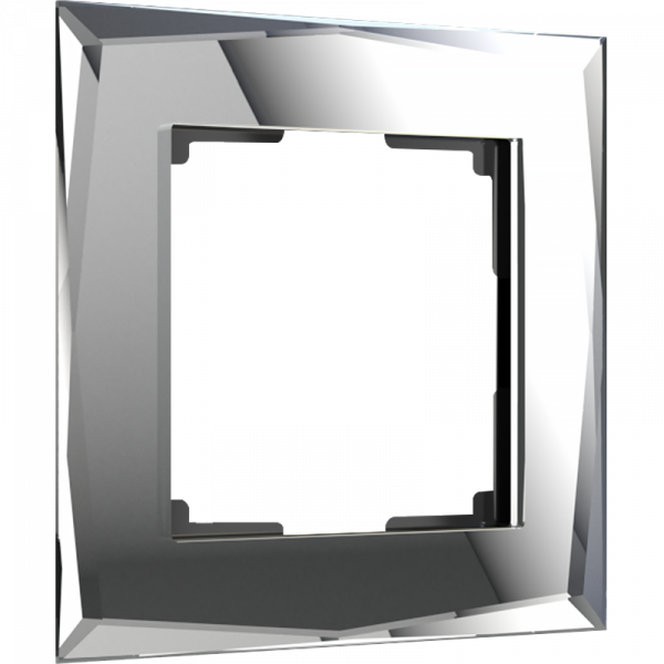 Рамка на 1 пост Werkel WL08-Frame-01 Diamant Зеркальные - купить в Барнауле