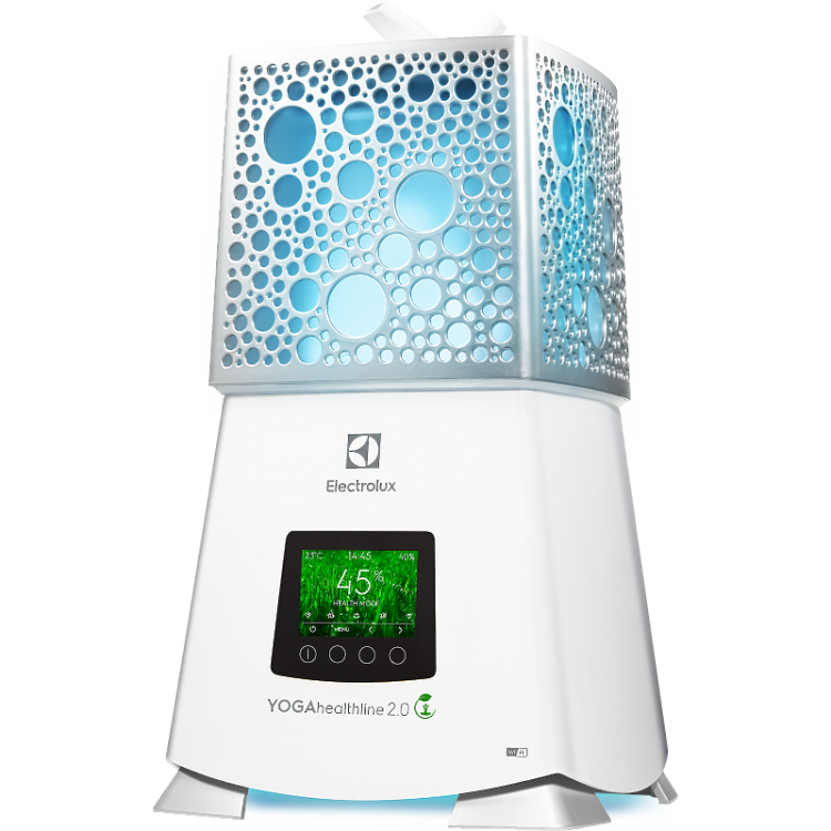 Ультразвуковой увлажнитель воздуха ecoBIOCOMPLEX Electrolux EHU-3915D YOGAhealthline 2.0 - купить в Барнауле