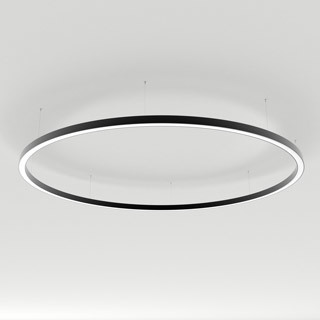 Светильник SP-LINE-HANG-ARC-O3535-D1500-124W Warm3000 (BLACK, 230V) (Arlight, Металл) с гарантией 